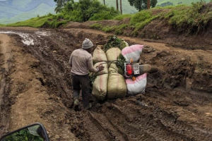 Nord-Kivu : la dégradation de la route Masisi-Goma perturbe l’approvisionnement des marchés