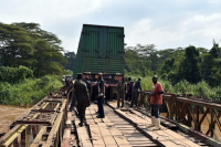 Lovoy Bridge Closed, Halting Traffic between Lubumbashi and Kamina