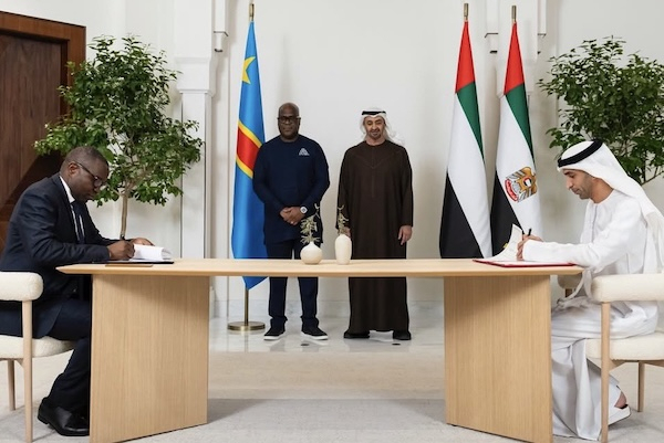DRC, UAE sign comprehensive economic agreement, target $10 billion trade by 2030