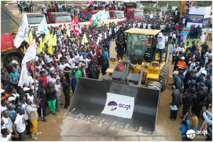 Corridor RDC-Angola : les travaux d’asphaltage de la route Moanda–Yema lancés