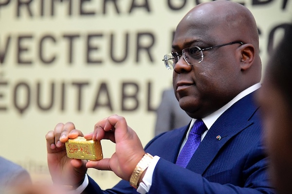 Or : Tshisekedi veut connecter les comptoirs à la BCC pour freiner la contrebande