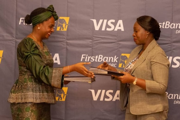Paiements numériques : FirstBank s’allie à Visa pour améliorer son offre en RDC