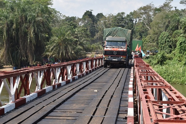 Nord-Kivu : réhabilitation du pont Semuliki, trait d’union avec l’Ouganda et le Kenya