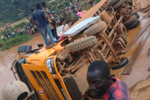 Ituri : l’effondrement du pont Nizi paralyse le trafic et l’approvisionnement