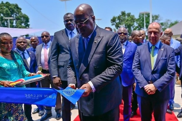 Promotion de l’entrepreneuriat : Félix Tshisekedi inaugure le hub Silikin Village