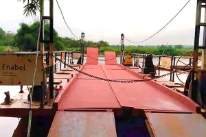 Kalelu River ferry service resumes with load limits after February accident