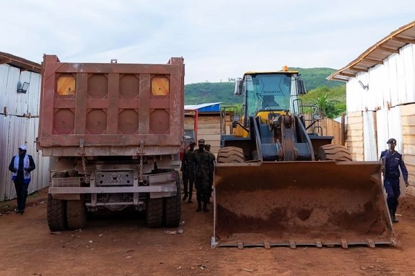 DR Congo to reallocate seized equipment from illegal mines to local operators 