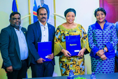 Environment: DR Congo Partners Indian College on Innovative Asphalting Project