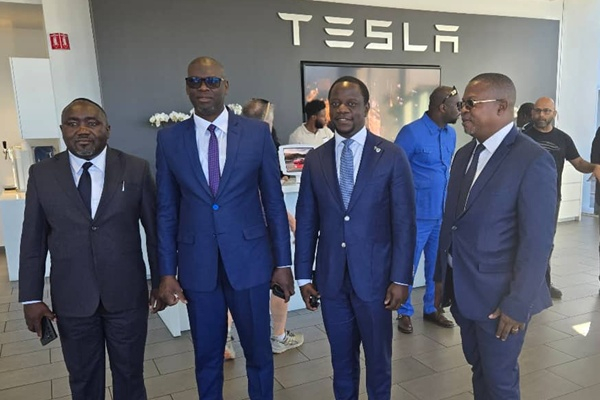 Tesla pris en référence pour le projet congolais de batteries électriques