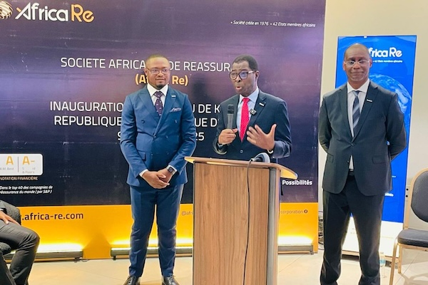 Assurances : Africa Re arrive à Kinshasa pour renforcer la rétention locale des primes