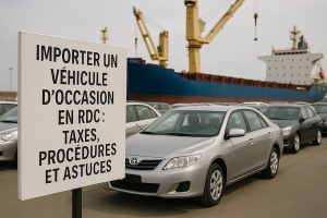DRC Plans New Decree to Curb Old Car Imports, Citing Safety Risks